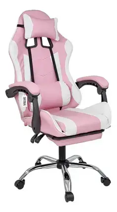 Phyton Fly RosaCadeira Gamer Custo Benefício Feminina