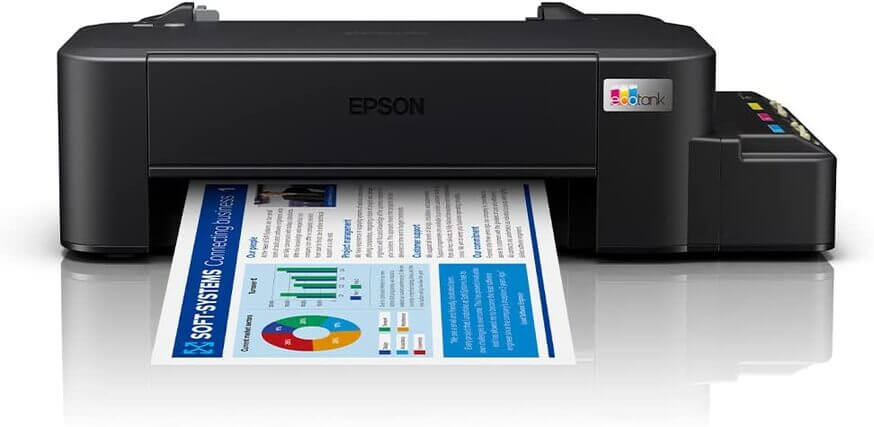 Epson EcoTank L121Impressora barata para sublimação A4