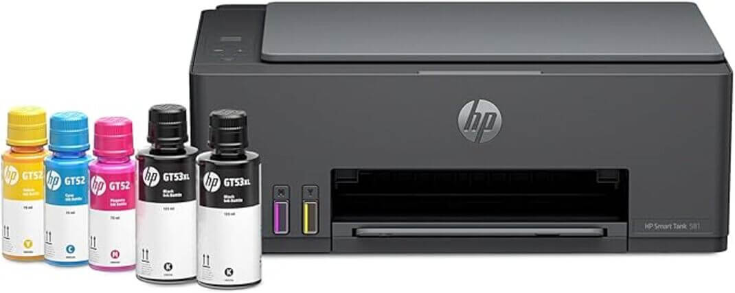 HP Smart Tank 581Impressora tanque de tinta barata