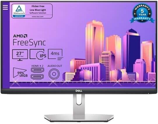 Dell S2721HNMonitor custo benefício