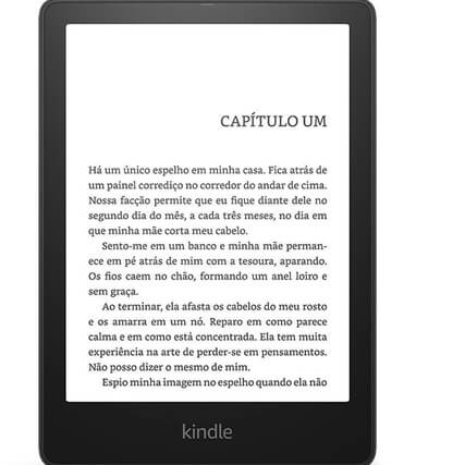 Kindle Paperwhite Signature EditionKindle Custo Benefício com Carregamento a Indução